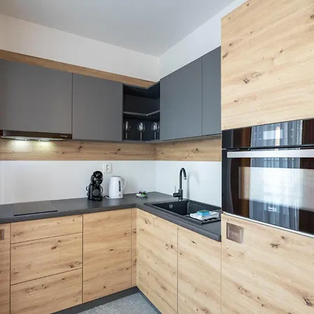 Alure Residences 12 & 24h Self Check-in & Private Parking Next To The Building Included, Center Right On Snp Square In A Quiet Passage, New Building, In Town Bańska Bystrzyca