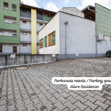 Alure Residences 12 & 24h Self Check-in & Private Parking Next To The Building Included, Center Right On Snp Square In A Quiet Passage, New Building, In Town