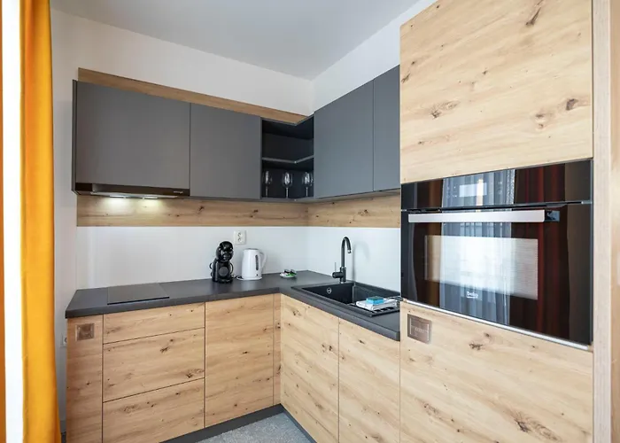 Alure Residences 12 & 24h Self Check-in & Private Parking Next To The Building Included, Center Right On Snp Square In A Quiet Passage, New Building, In Town Bańska Bystrzyca