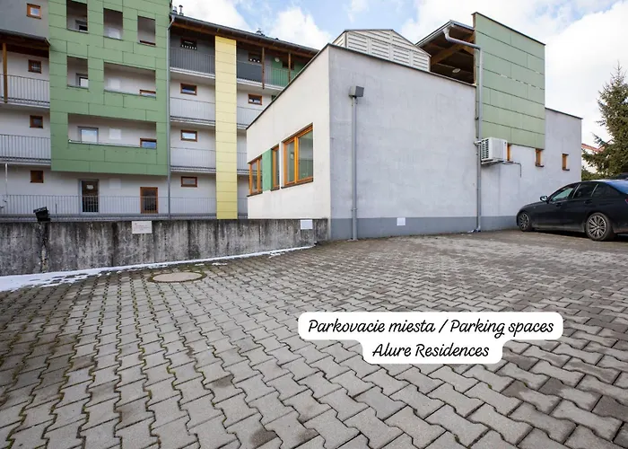 Alure Residences 12 & 24h Self Check-in & Private Parking Next To The Building Included, Center Right On Snp Square In A Quiet Passage, New Building, In Town